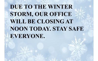 Winter Weather-Office closing